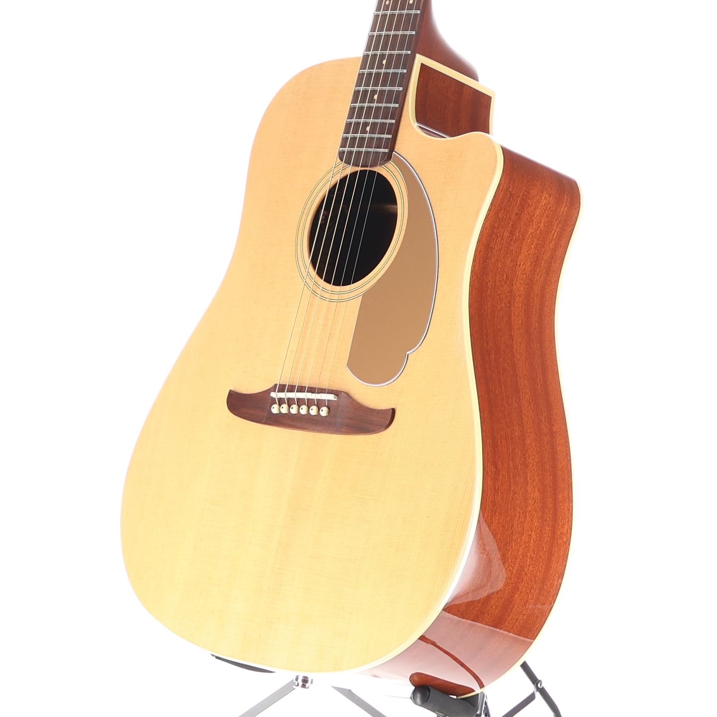 Fender Redondo Player, Walnut Fingerboard, Gold Pickguard, Natural (H7) (07303)
