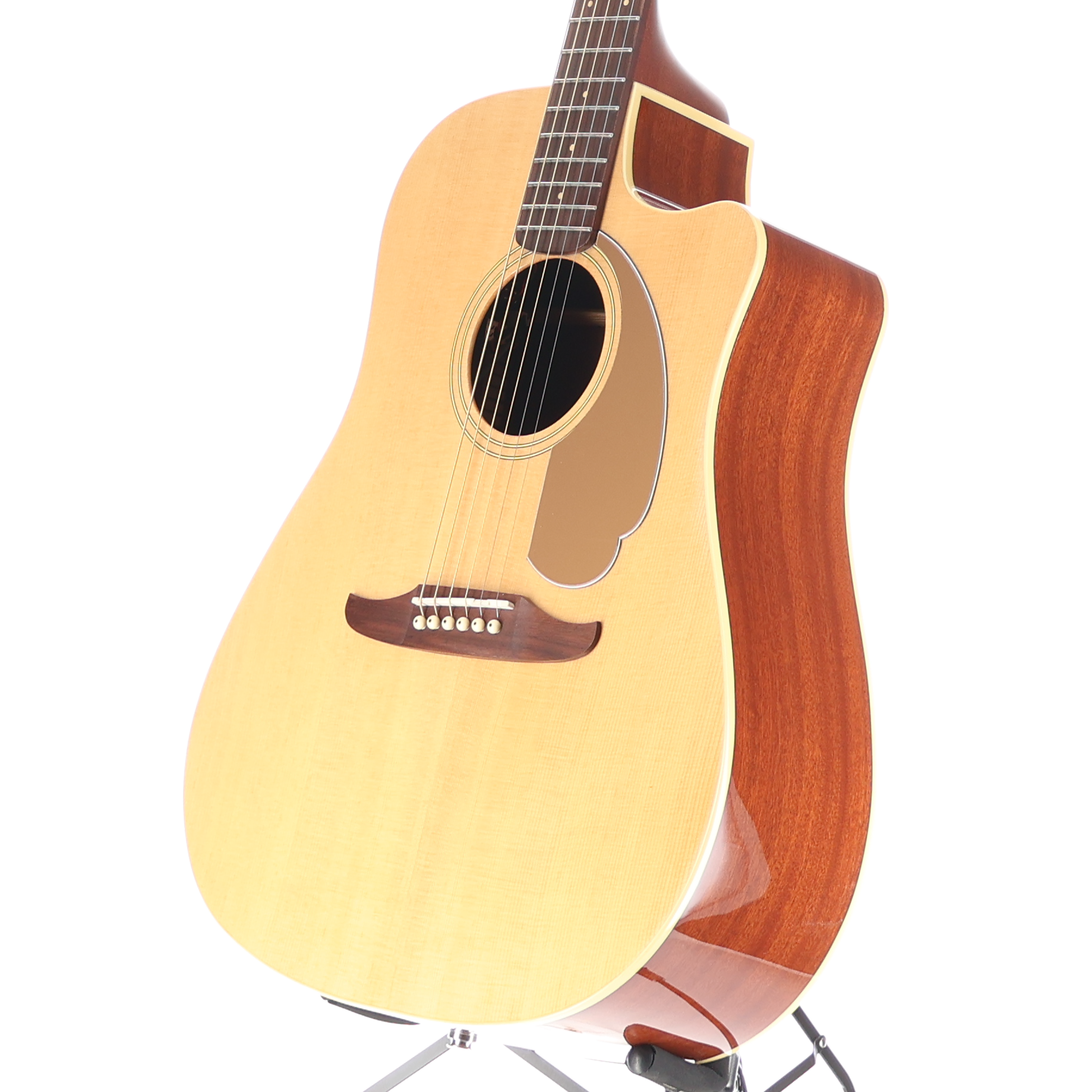 Fender Redondo Player, Walnut Fingerboard, Gold Pickguard, Natural (H7) (07303)