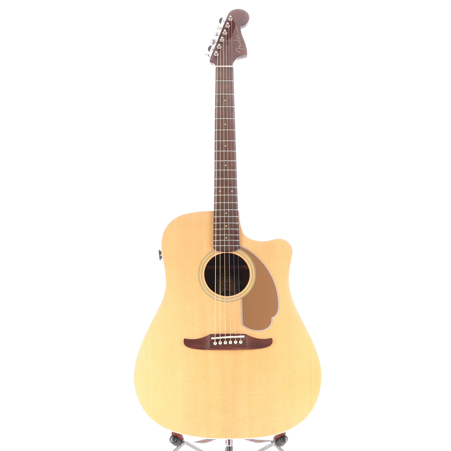 Fender Redondo Player, Walnut Fingerboard, Gold Pickguard, Natural (H7) (07303)