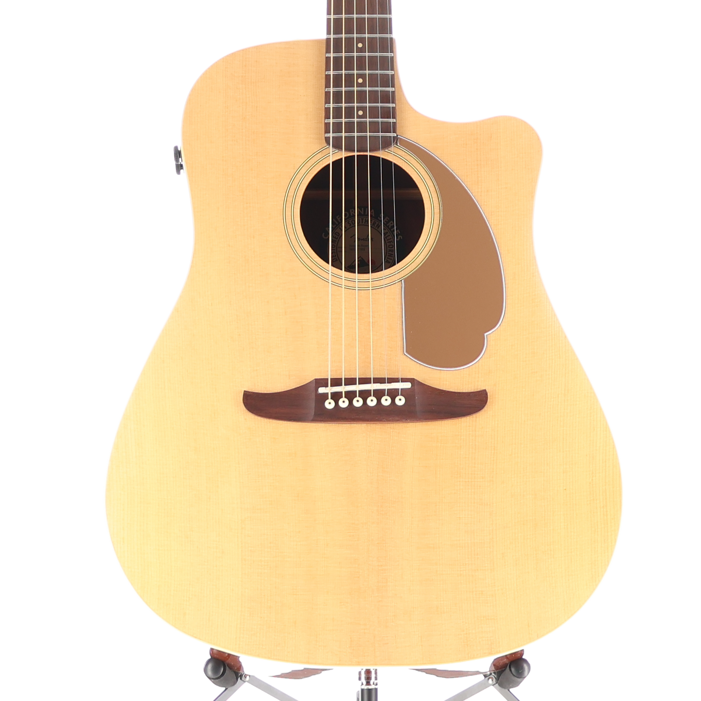 Fender Redondo Player, Walnut Fingerboard, Gold Pickguard, Natural (H7) (07303)