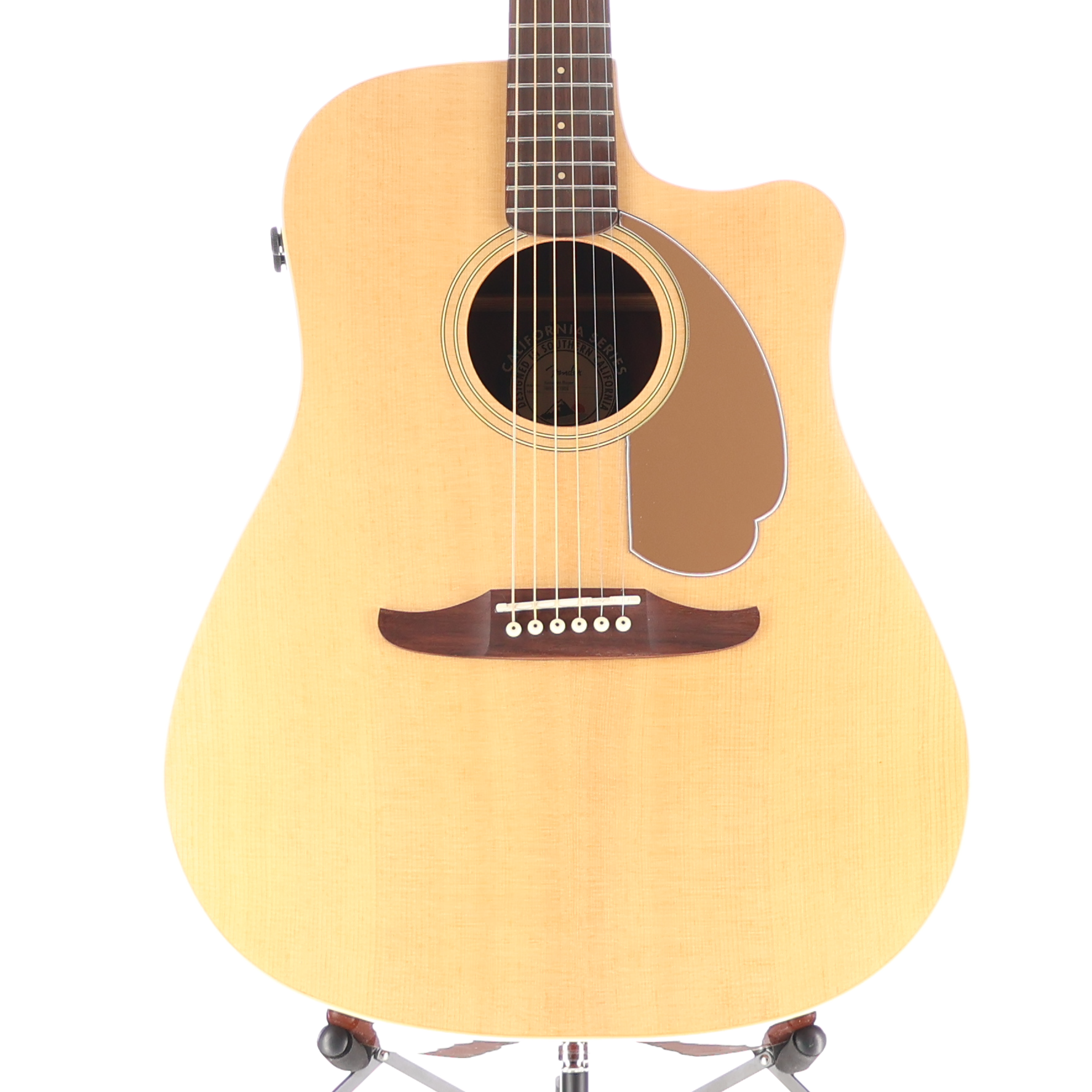 Fender Redondo Player, Walnut Fingerboard, Gold Pickguard, Natural (H7) (07303)