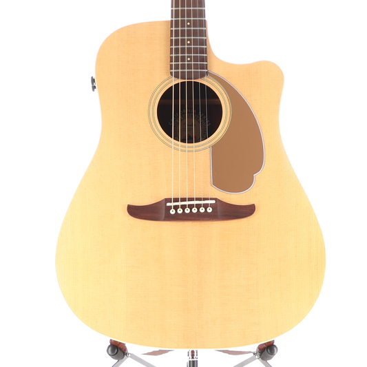 Fender Redondo Player, Walnut Fingerboard, Gold Pickguard, Natural (H7) (07303)