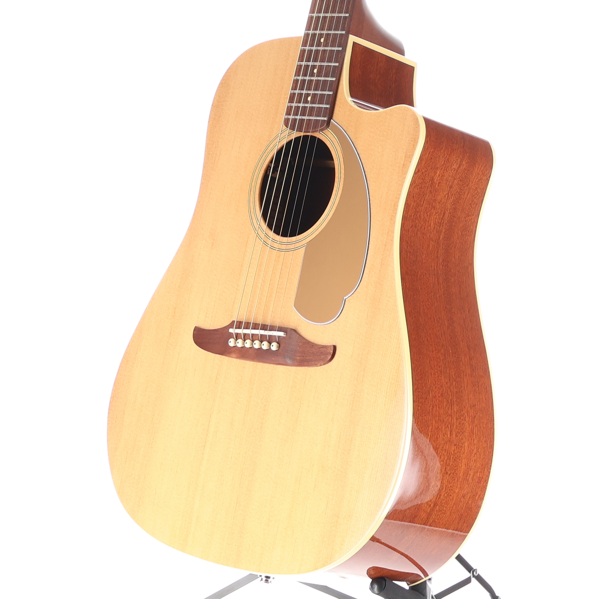 Fender Redondo Player, Walnut Fingerboard, Gold Pickguard, Natural (J2) (43006)