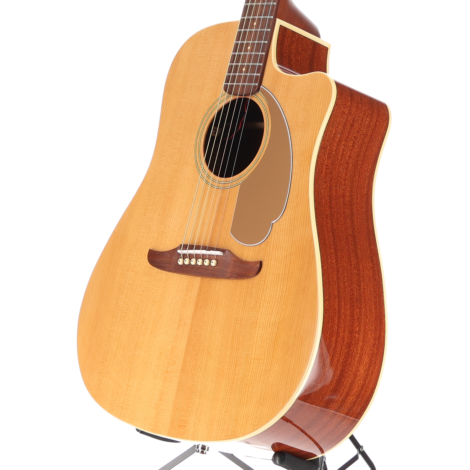 Fender Redondo Player, Walnut Fingerboard, Gold Pickguard, Natural (K2) (07311)