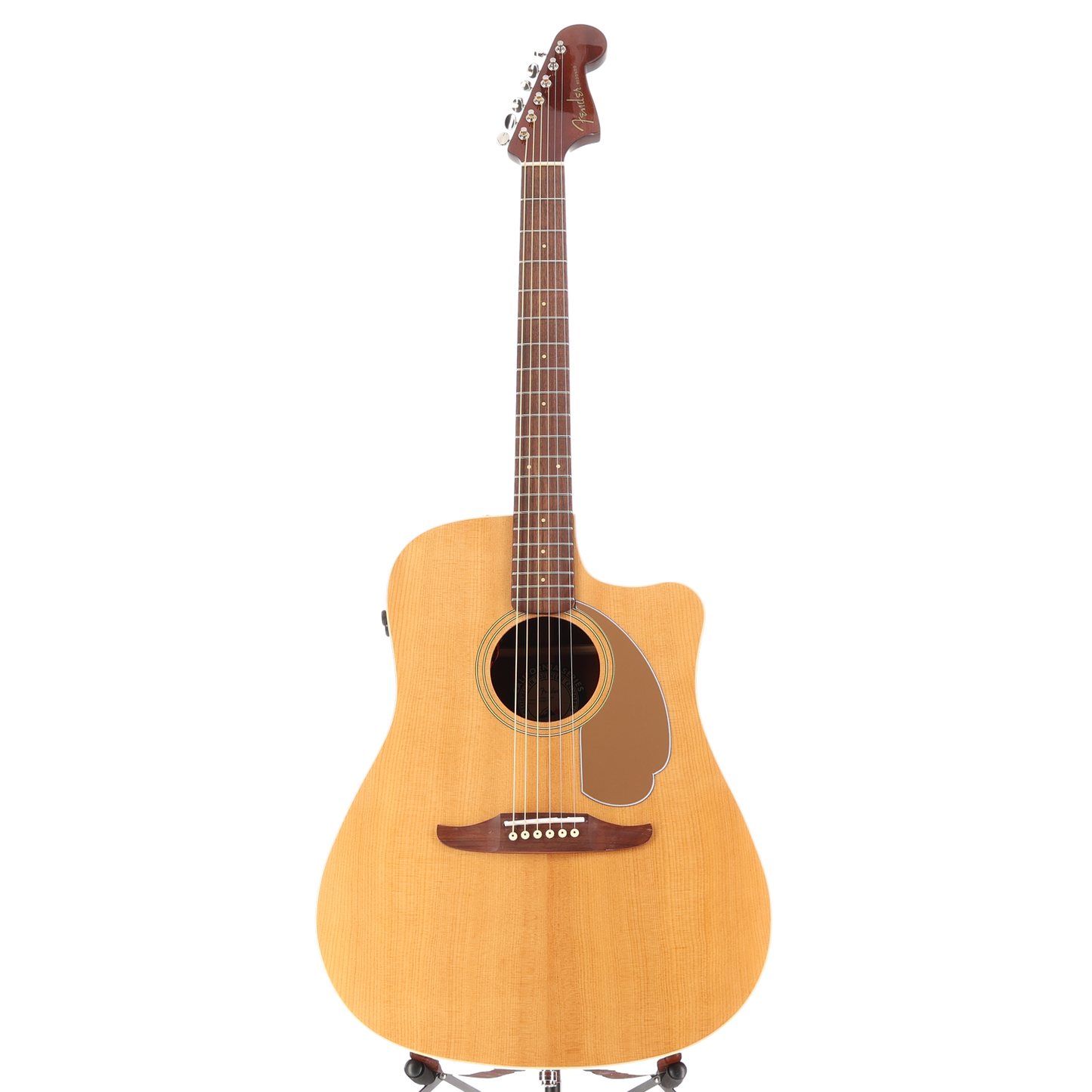 Fender Redondo Player, Walnut Fingerboard, Gold Pickguard, Natural (K2) (07311)