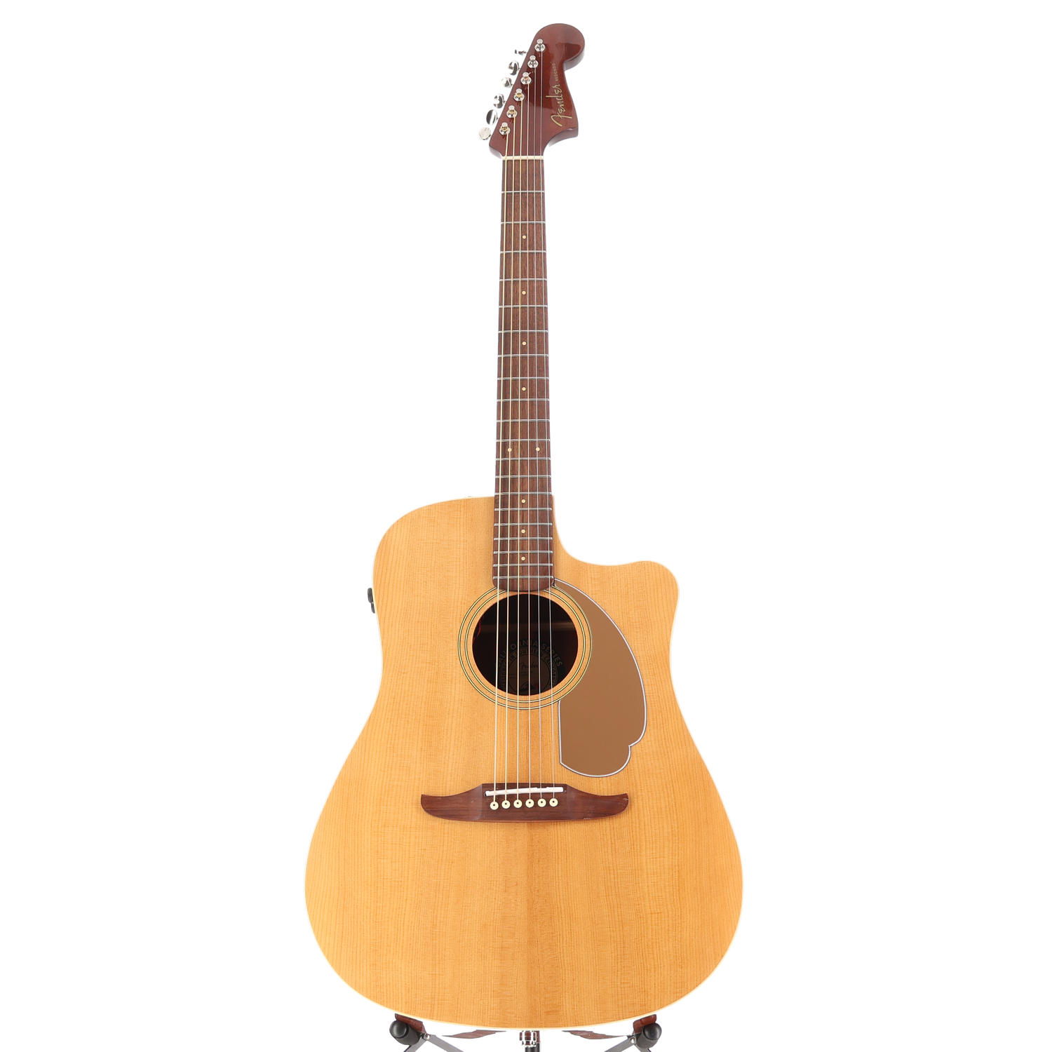 Fender Redondo Player, Walnut Fingerboard, Gold Pickguard, Natural (K2) (07311)
