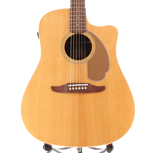 Fender Redondo Player, Walnut Fingerboard, Gold Pickguard, Natural (K2) (07311)