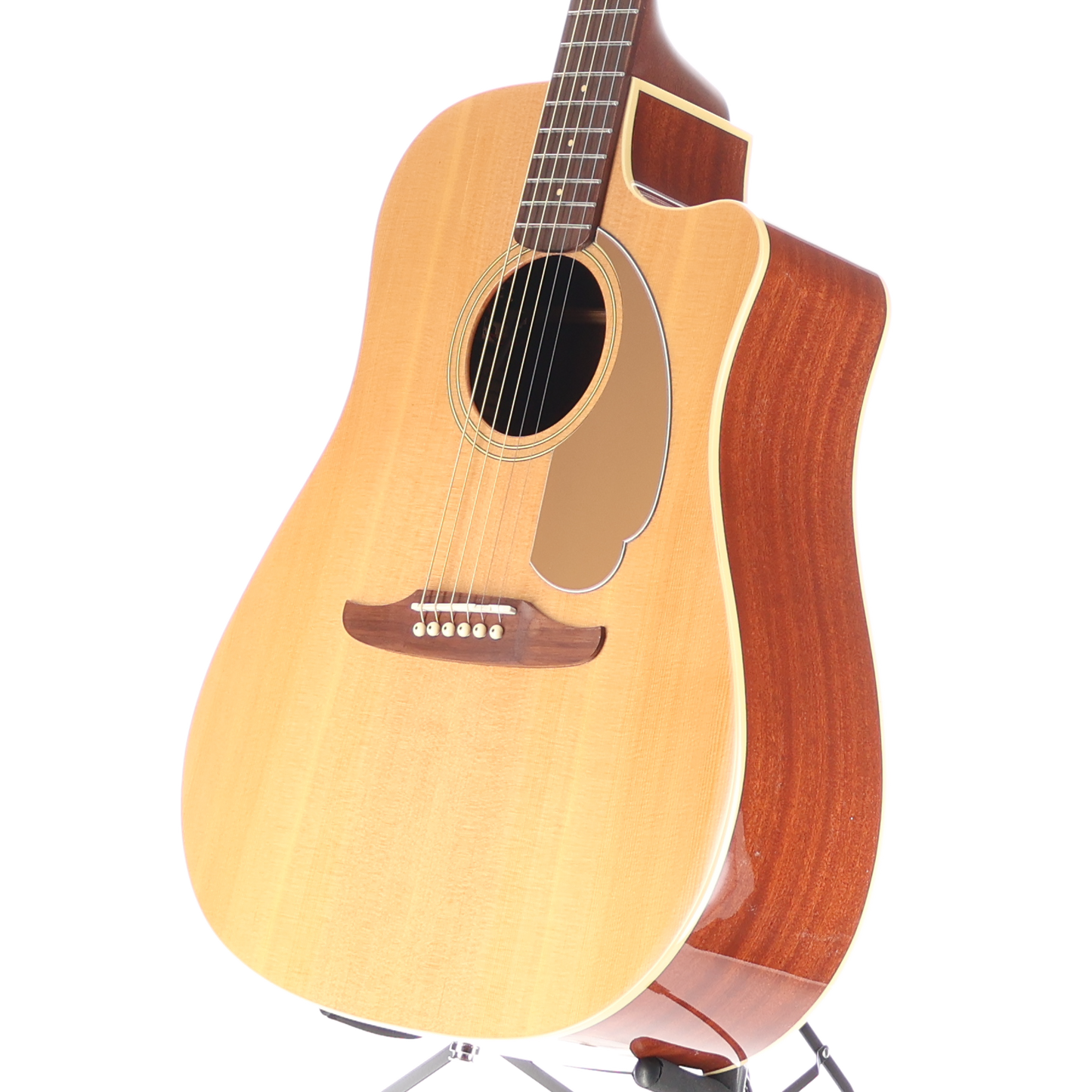 Fender Redondo Player, Walnut Fingerboard, Gold Pickguard, Natural (L1) (07306)