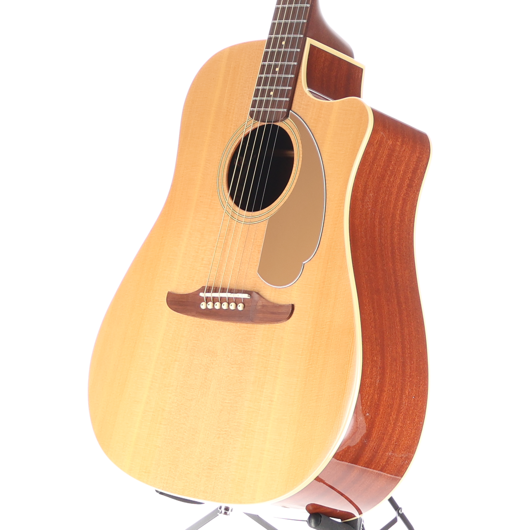 Fender Redondo Player, Walnut Fingerboard, Gold Pickguard, Natural (L1) (07306)
