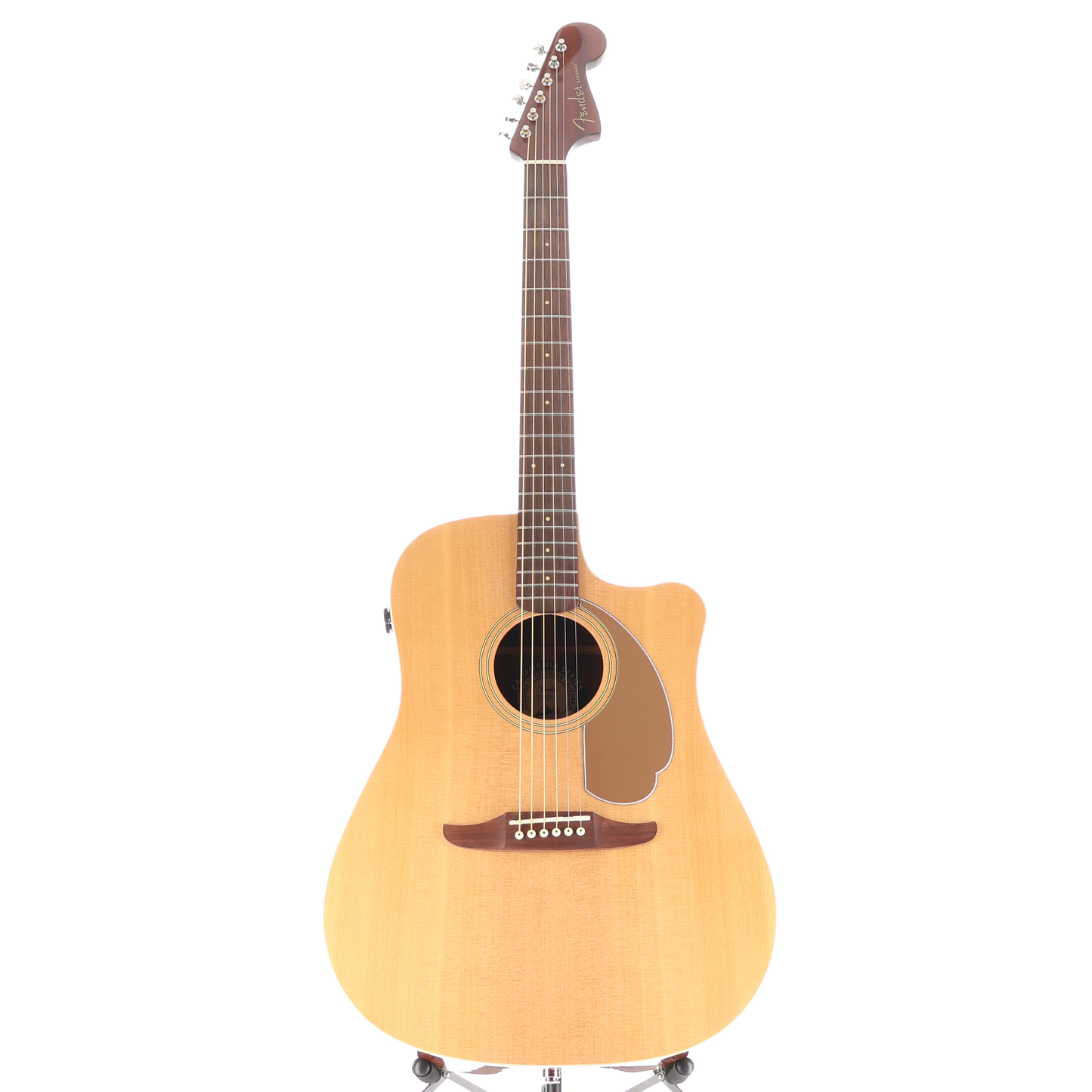 Fender Redondo Player, Walnut Fingerboard, Gold Pickguard, Natural (L1) (07306)