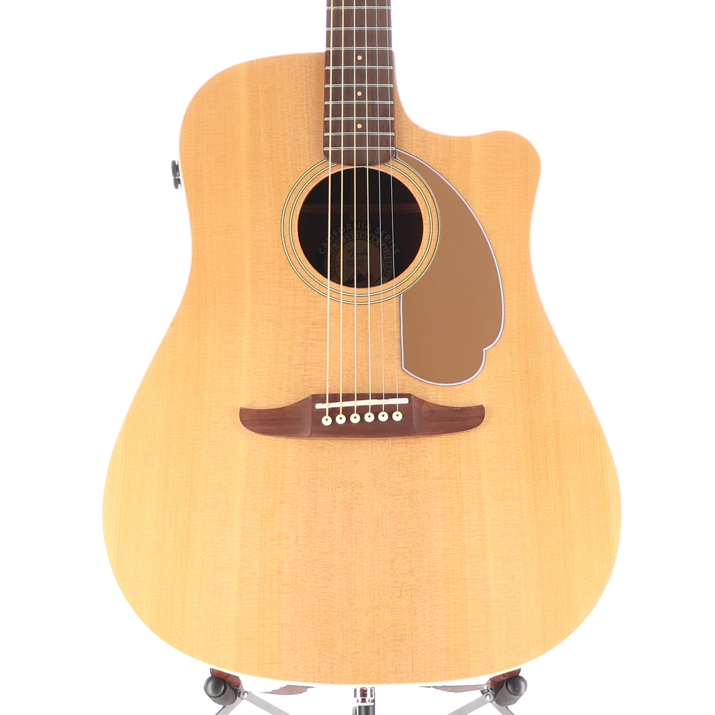 Fender Redondo Player, Walnut Fingerboard, Gold Pickguard, Natural (L1) (07306)