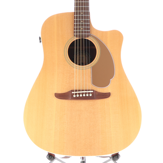 Fender Redondo Player, Walnut Fingerboard, Gold Pickguard, Natural (L1) (07306)