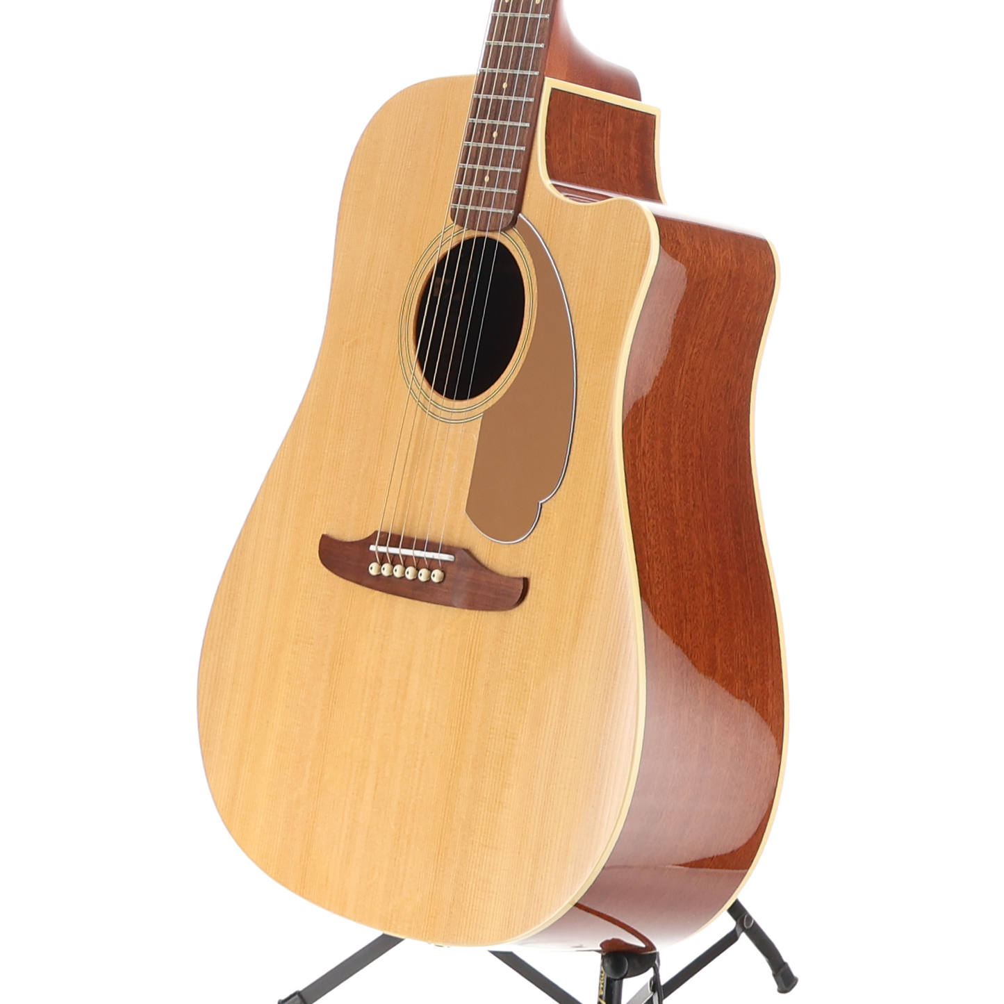 Fender Redondo Player, Walnut Fingerboard, Gold Pickguard, Natural (O2) (07949)