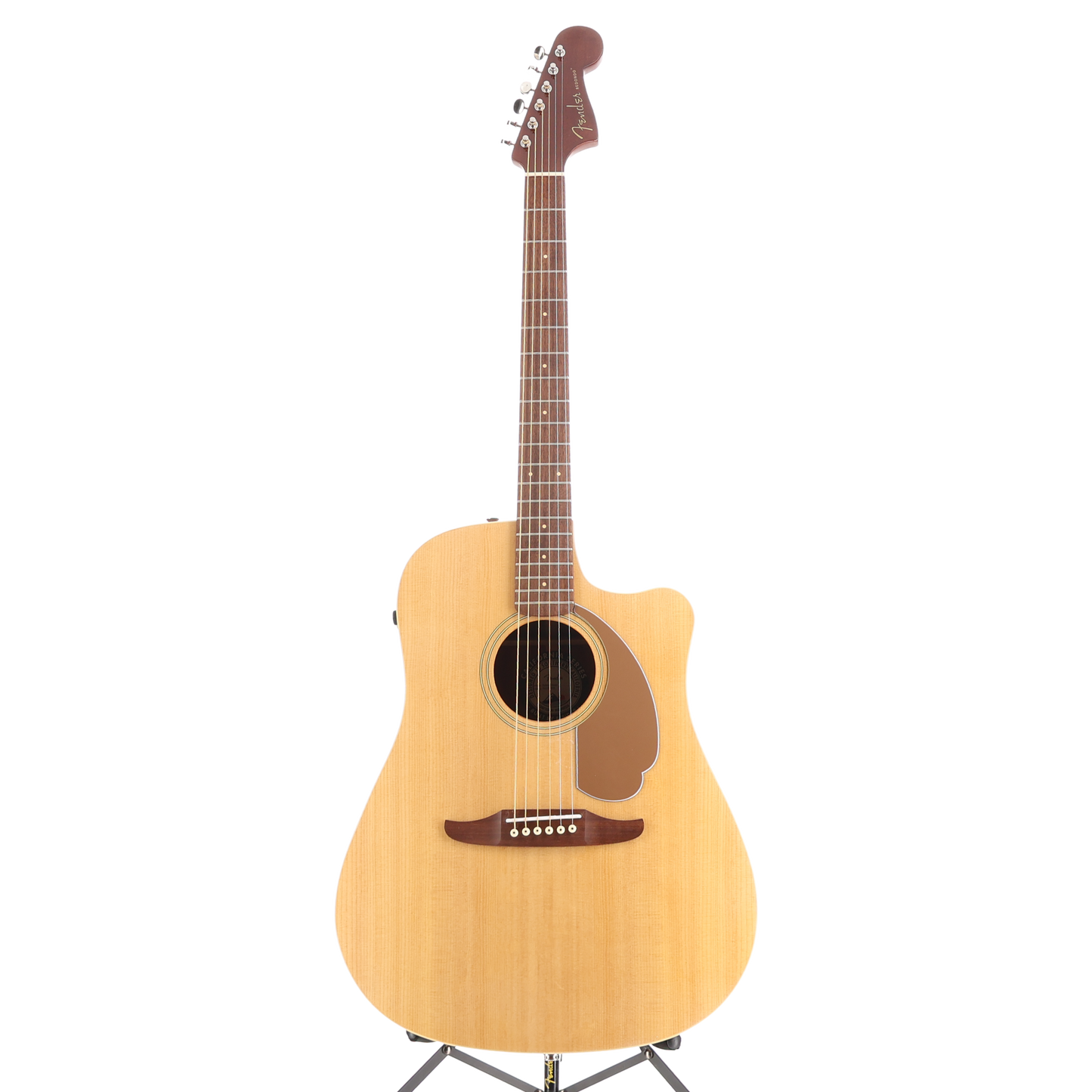 Fender Redondo Player, Walnut Fingerboard, Gold Pickguard, Natural (O2) (07949)