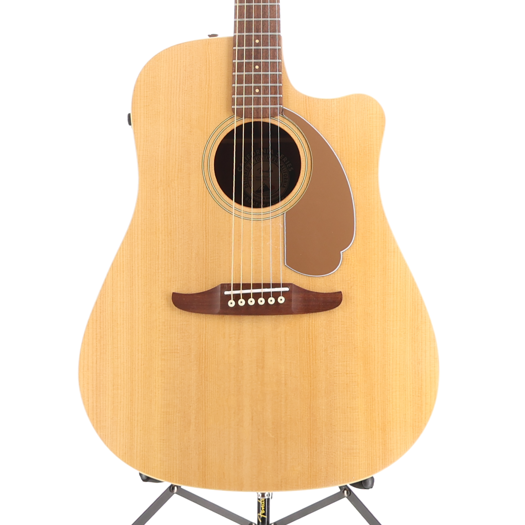 Fender Redondo Player, Walnut Fingerboard, Gold Pickguard, Natural (O2) (07949)