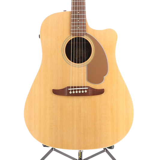 Fender Redondo Player, Walnut Fingerboard, Gold Pickguard, Natural (O2) (07949)