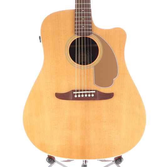 Fender Redondo Player, Walnut Fingerboard, Gold Pickguard, Natural (S1) (07310)