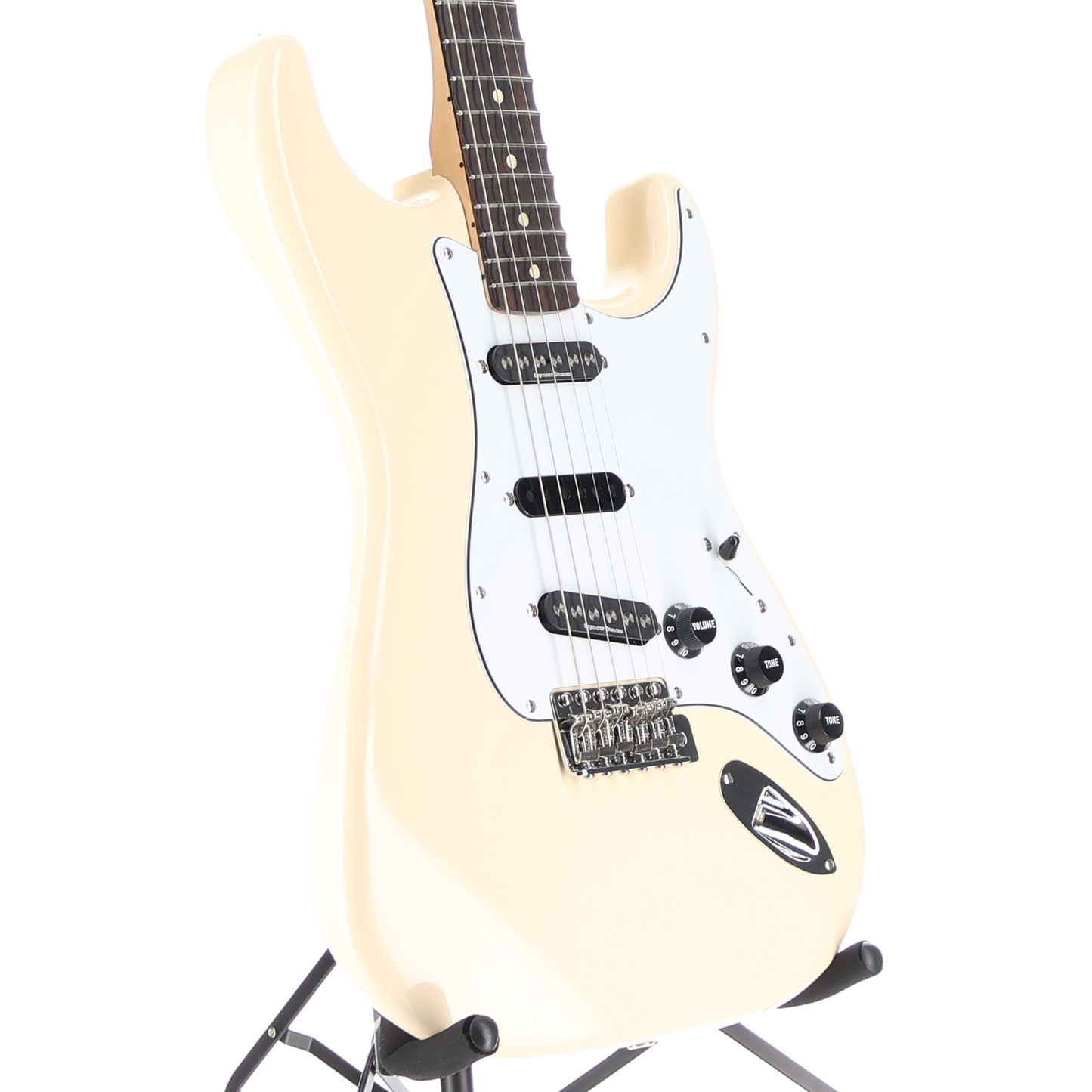 Fender Ritchie Blackmore Stratocaster, Scalloped Rosewood Fingerboard, Olympic White (Y1) (38548)