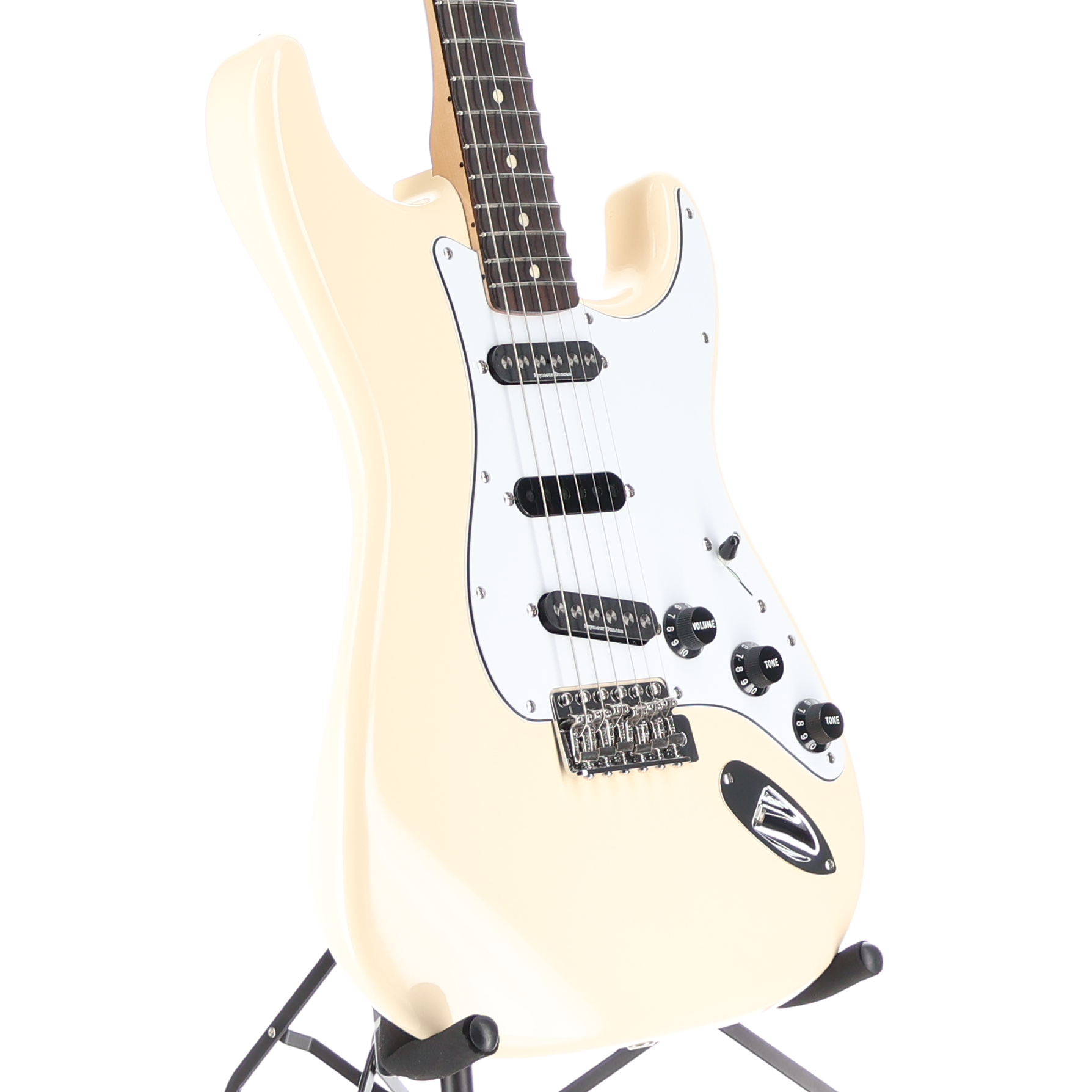 Fender Ritchie Blackmore Stratocaster, Scalloped Rosewood Fingerboard, Olympic White (Y1) (38548)