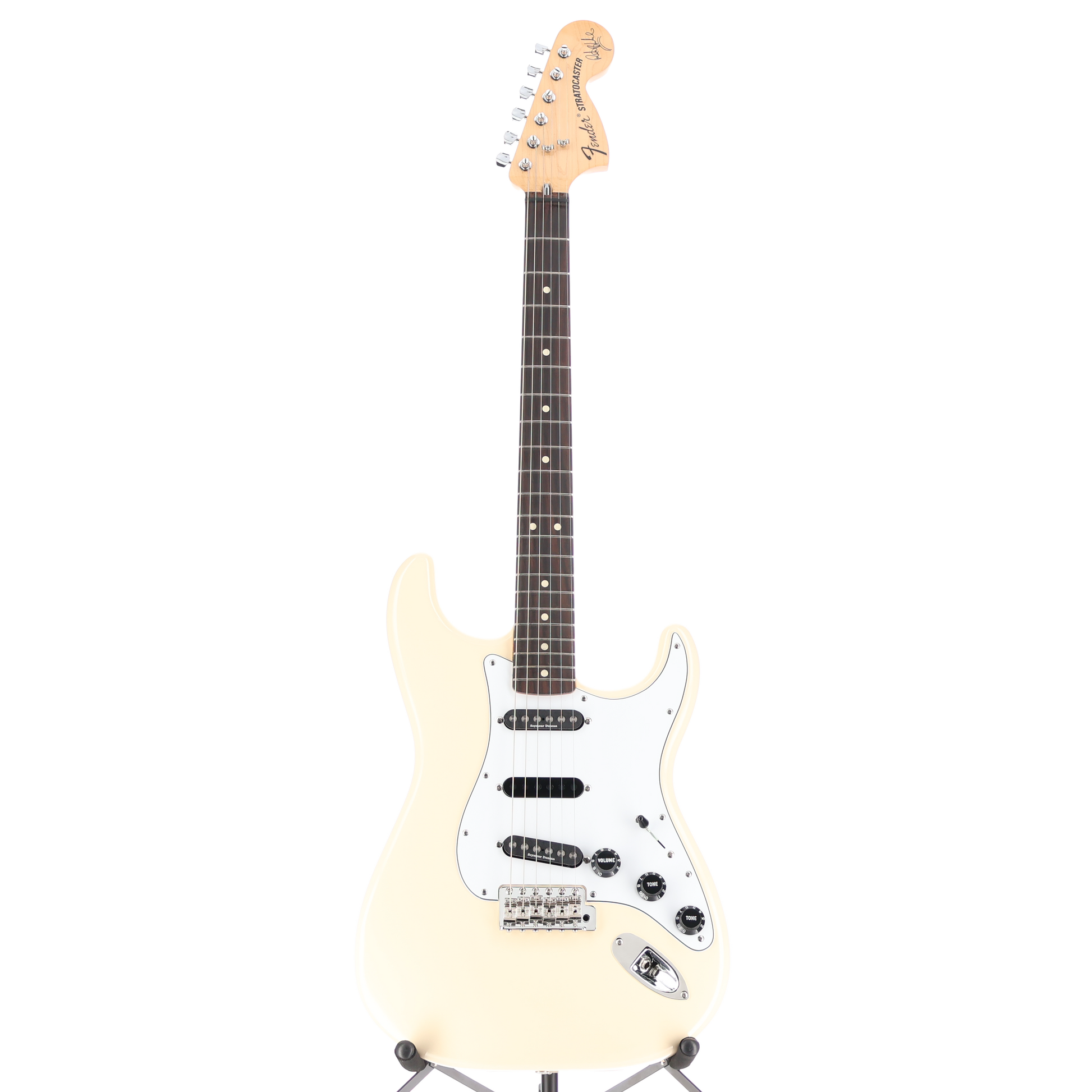 Fender Ritchie Blackmore Stratocaster, Scalloped Rosewood Fingerboard, Olympic White (Y1) (38548)