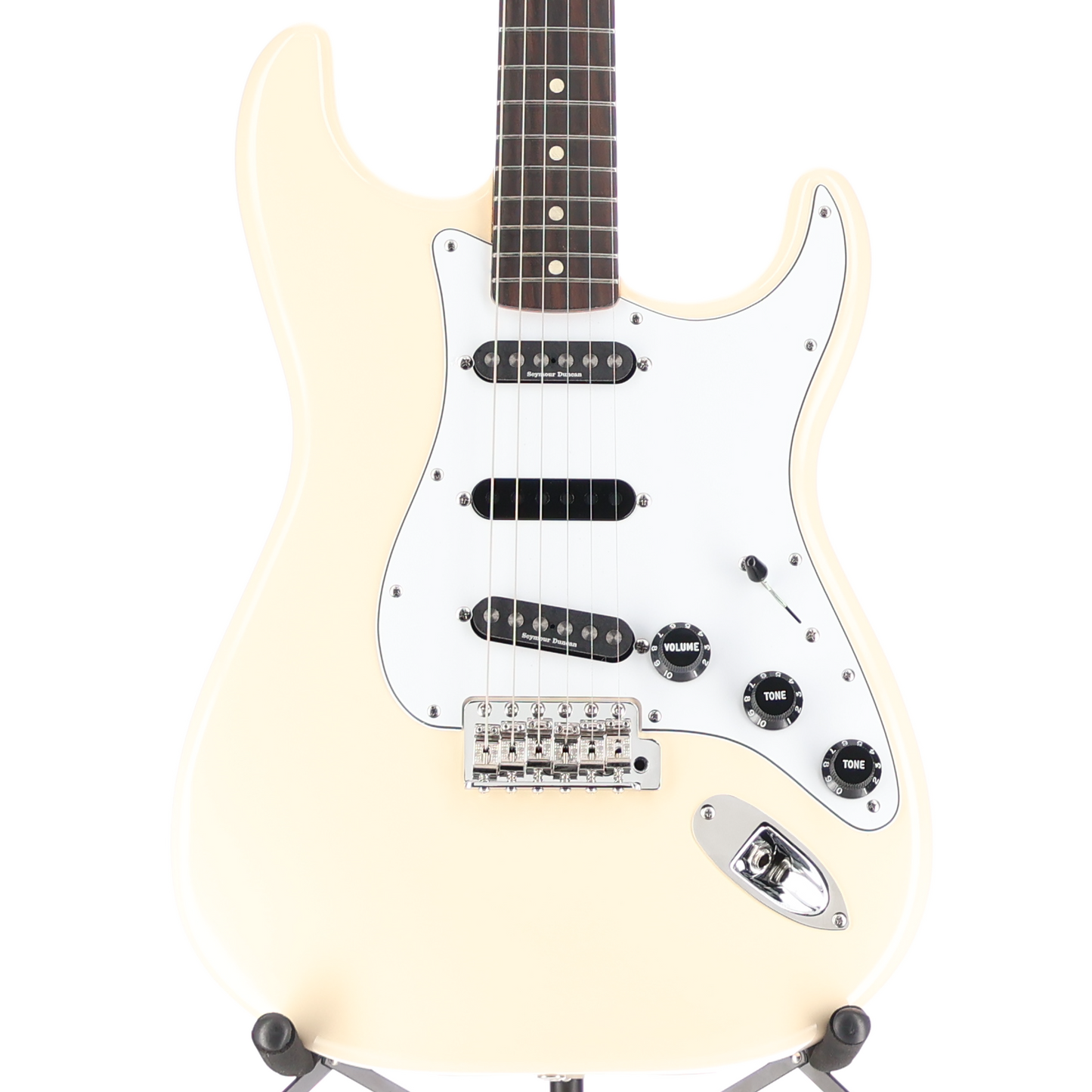 Fender Ritchie Blackmore Stratocaster, Scalloped Rosewood Fingerboard, Olympic White (Y1) (38548)