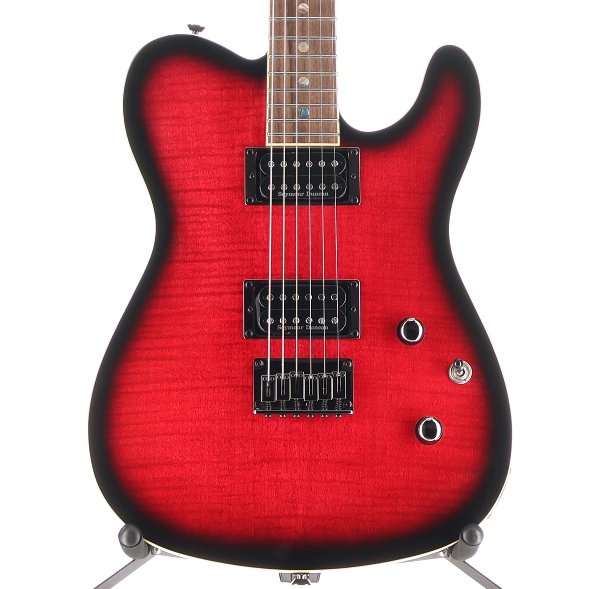 Fender Special Edition Custom Telecaster FMT HH, Laurel Fingerboard, Black Cherry Burst (K9) (01112)