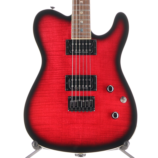 Fender Special Edition Custom Telecaster FMT HH, Laurel Fingerboard, Black Cherry Burst (K9) (01112)