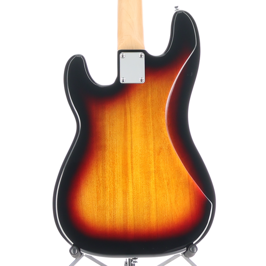 Fender Standard Precision Bass, Laurel Fingerboard, Black Pickguard, 3-Color Sunburst (SR) (08159)