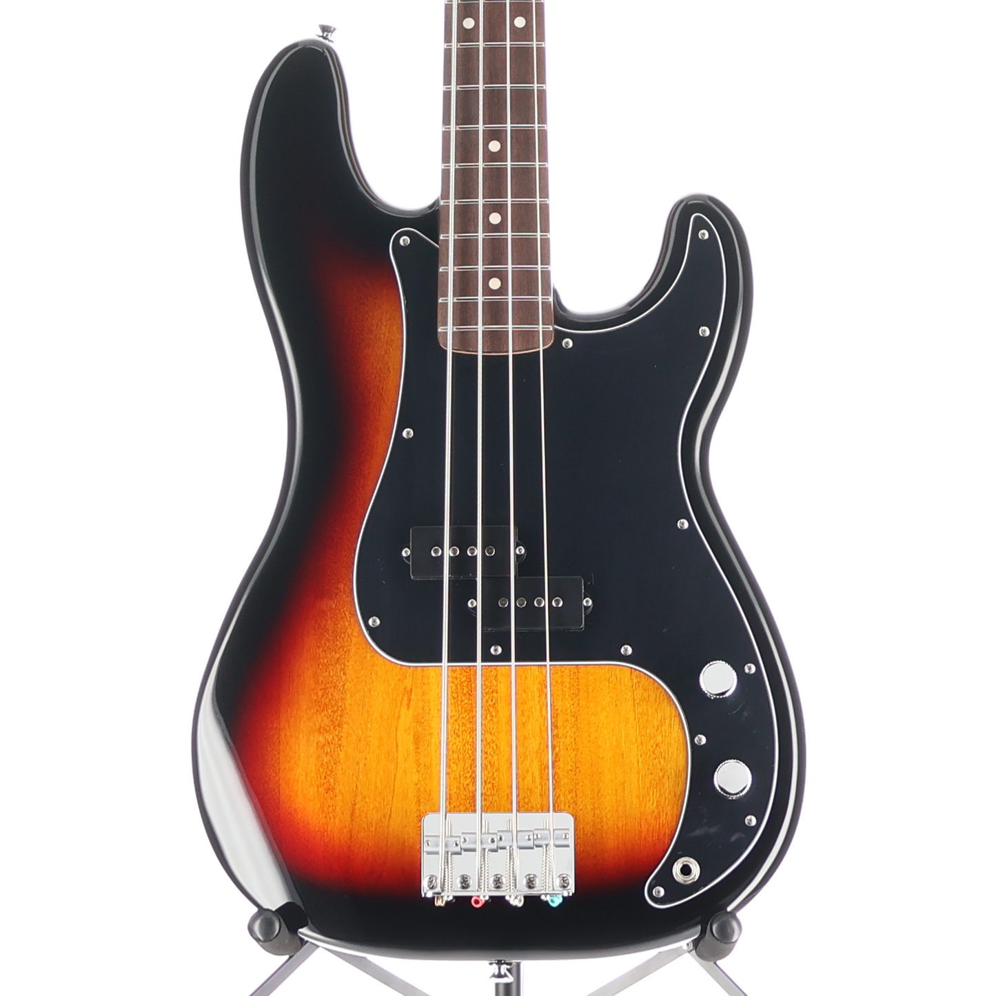 Fender Standard Precision Bass, Laurel Fingerboard, Black Pickguard, 3-Color Sunburst (SR) (08159)