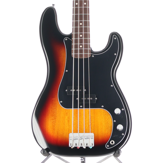 Fender Standard Precision Bass, Laurel Fingerboard, Black Pickguard, 3-Color Sunburst (SR) (08159)
