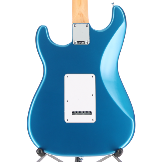 Fender Standard Stratocaster HSS, Aqua Marine Metallic, White Pickguard, Fully Tested (O6) (04673)
