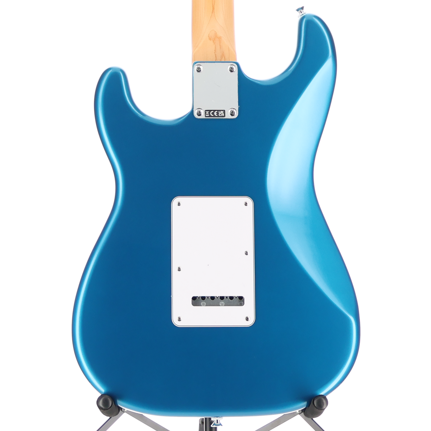 Fender Standard Stratocaster HSS, Aqua Marine Metallic, White Pickguard, Fully Tested (O6) (04673)