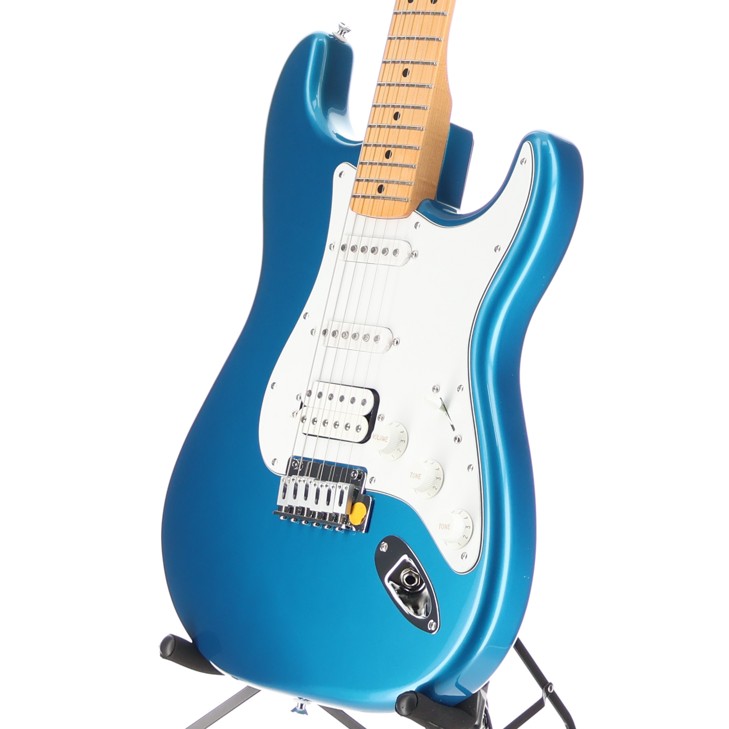 Fender Standard Stratocaster HSS, Aqua Marine Metallic, White Pickguard, Fully Tested (O6) (04673)