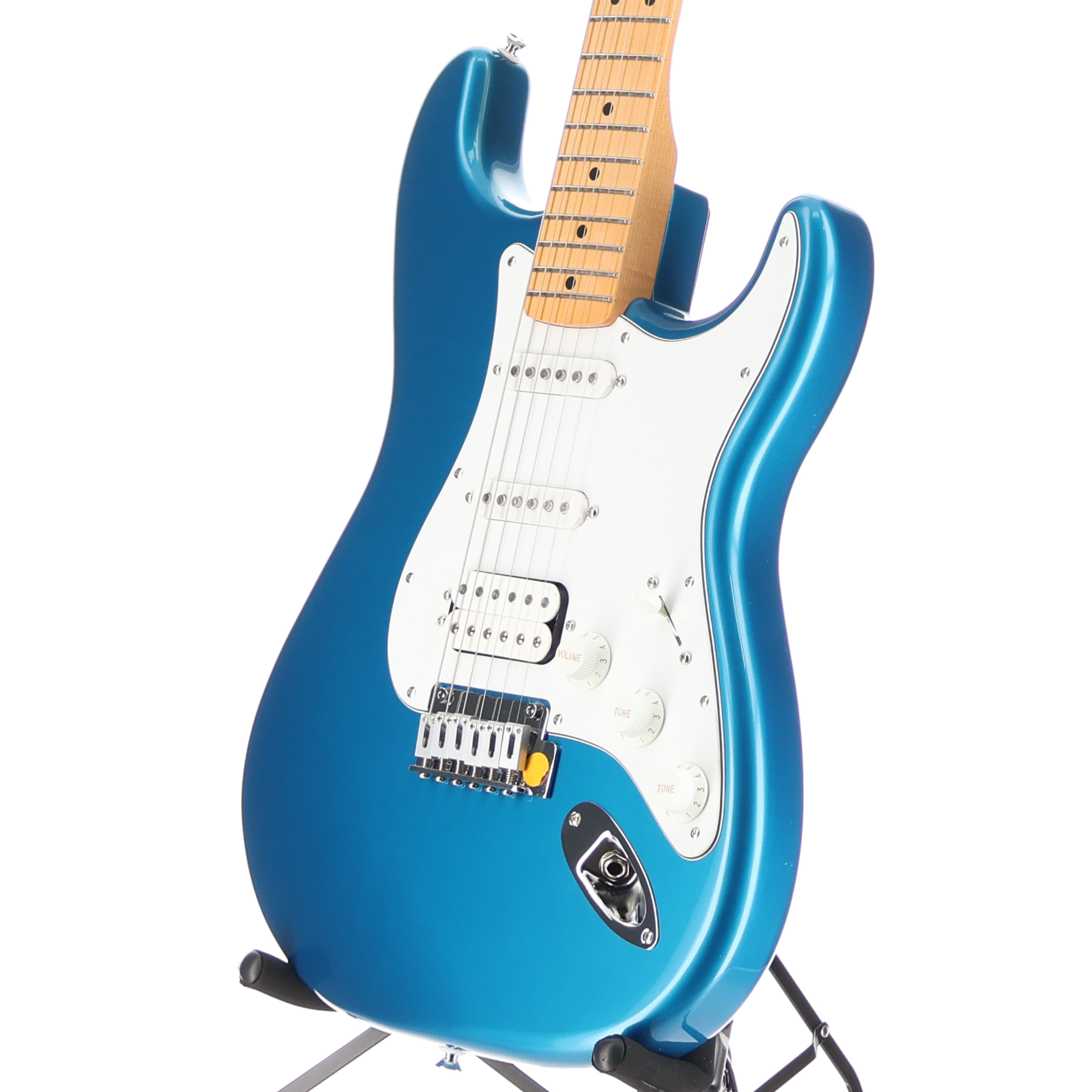 Fender Standard Stratocaster HSS, Aqua Marine Metallic, White Pickguard, Fully Tested (O6) (04673)
