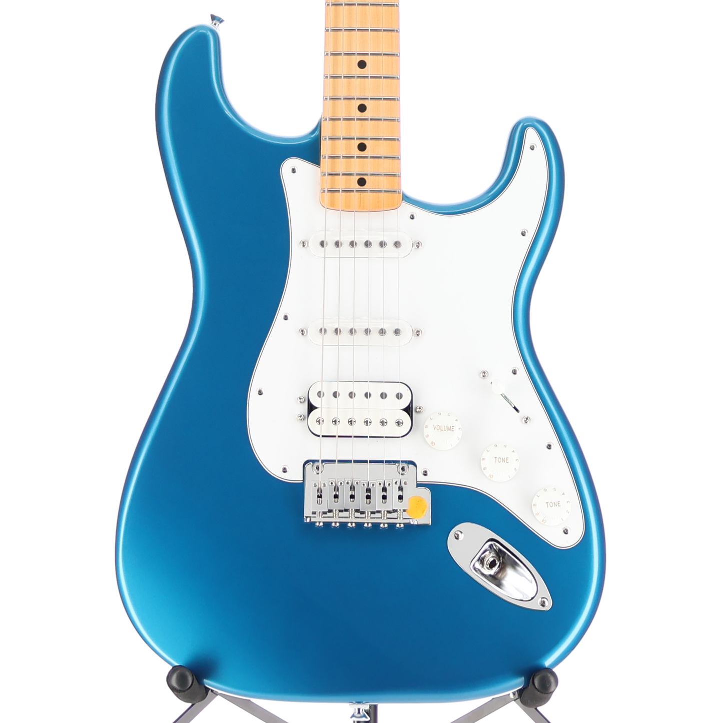 Fender Standard Stratocaster HSS, Aqua Marine Metallic, White Pickguard, Fully Tested (O6) (04673)