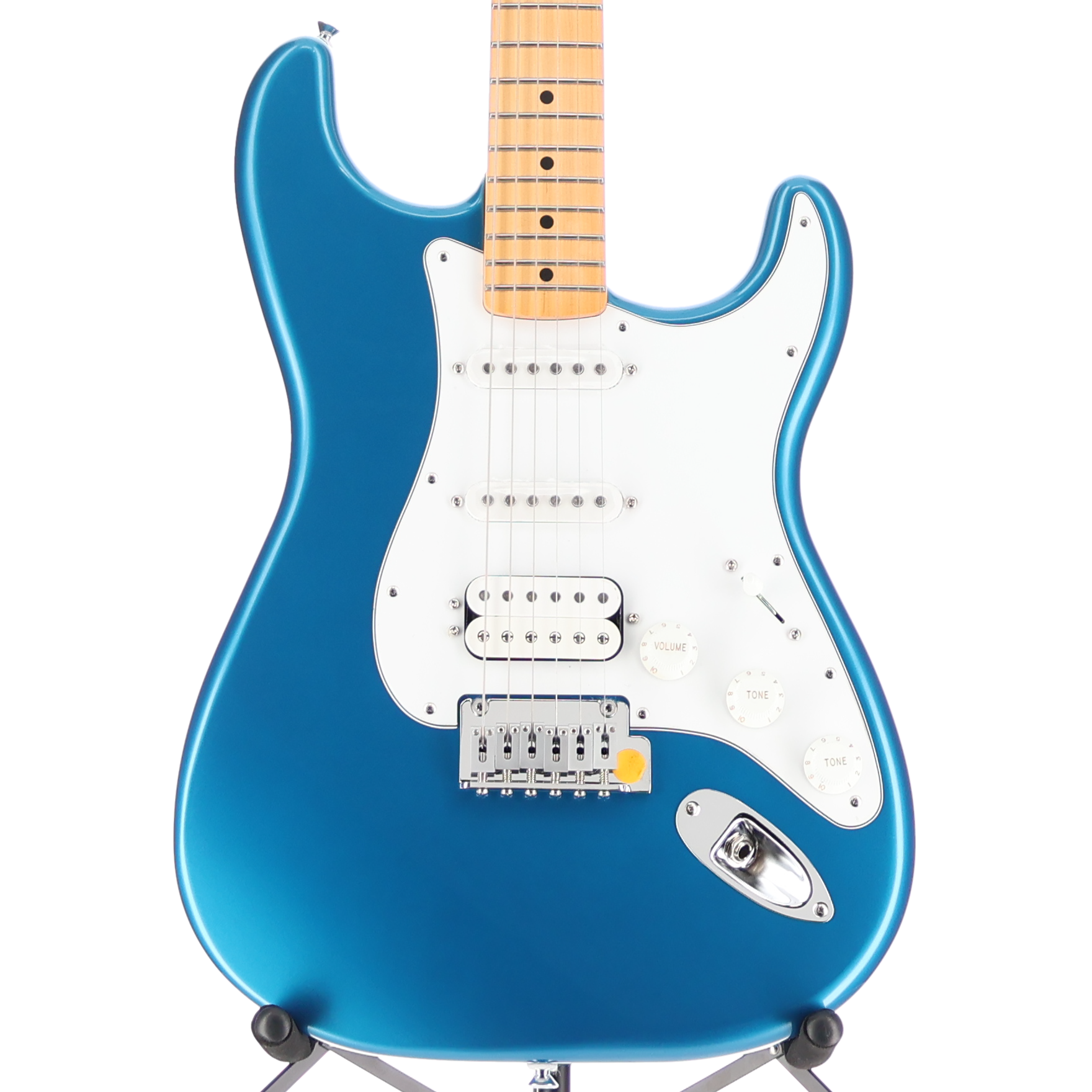 Fender Standard Stratocaster HSS, Aqua Marine Metallic, White Pickguard, Fully Tested (O6) (04673)