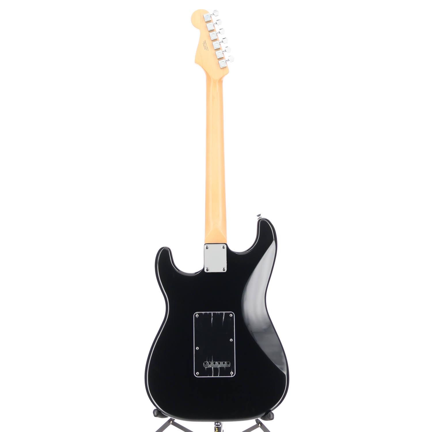 Fender Standard Stratocaster HSS, Laurel Fingerboard, Black Pickguard, Black (Q3) (03798)