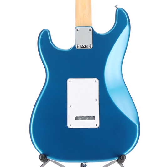 Fender Standard Stratocaster HSS, White Pickguard, Aqua Marine Metallic, Plays Great (N2) (08339)