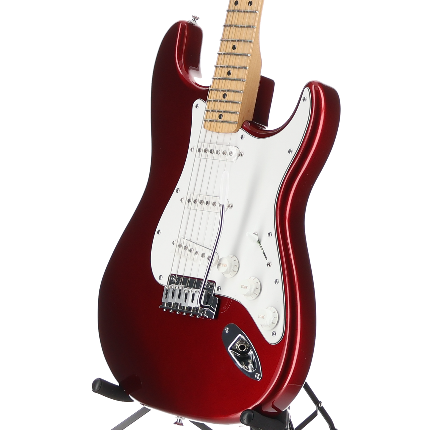 Fender Standard Stratocaster, Maple Fingerboard, Candy Cola, Plays Great (U5) (03282)