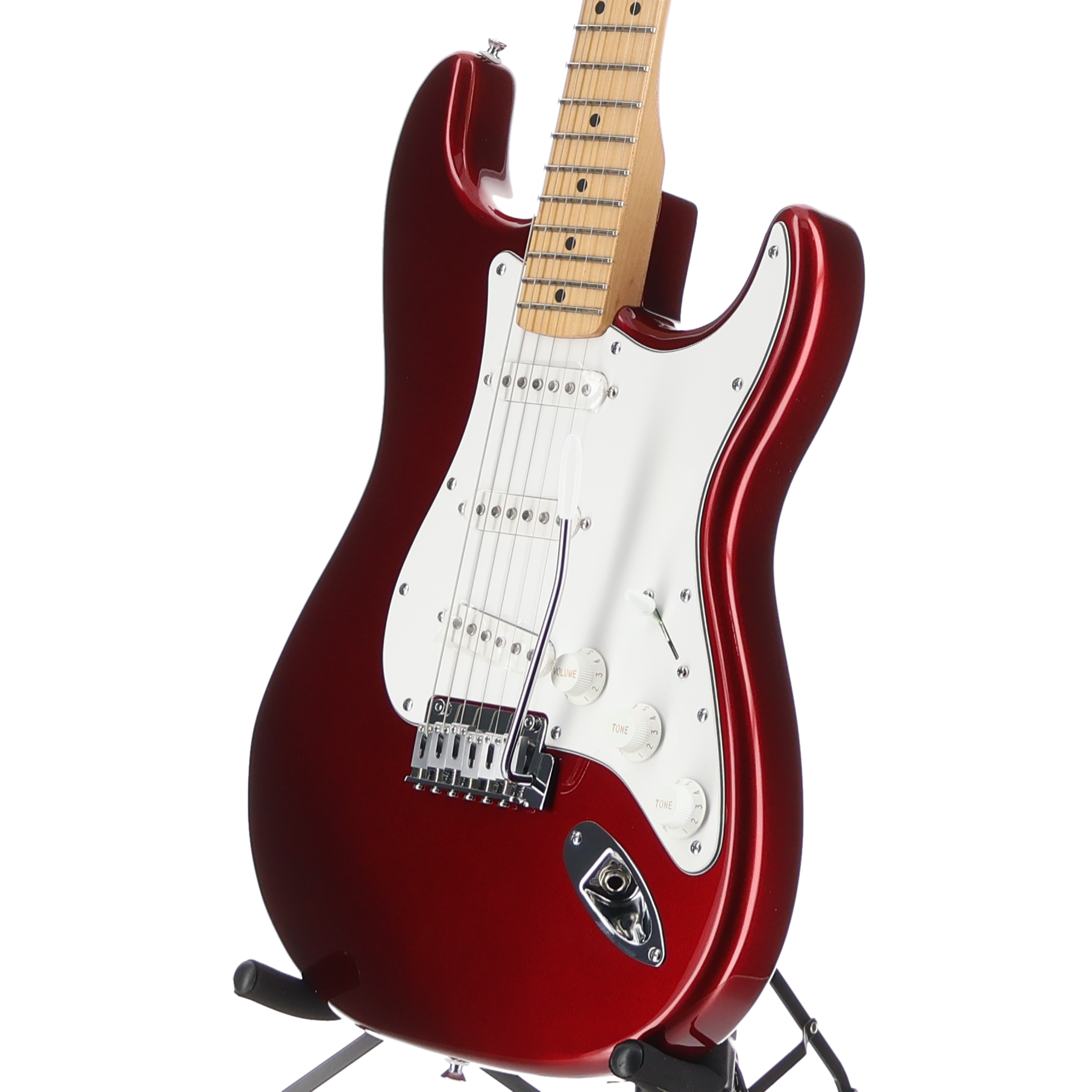 Fender Standard Stratocaster, Maple Fingerboard, Candy Cola, Plays Great (U5) (03282)