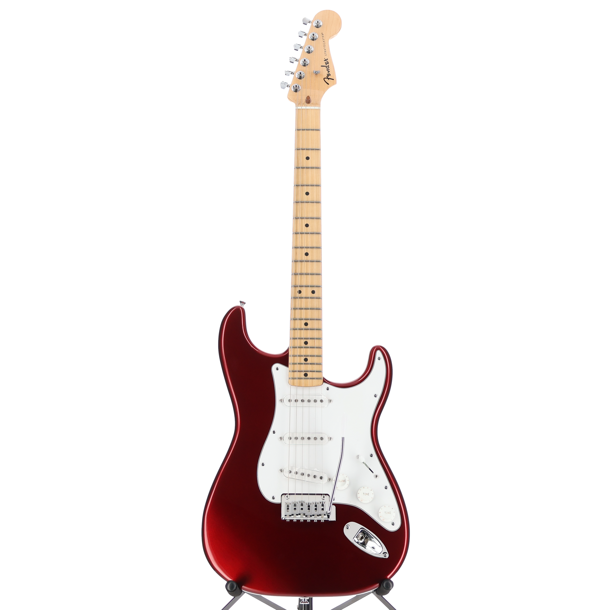 Fender Standard Stratocaster, Maple Fingerboard, Candy Cola, Plays Great (U5) (03282)