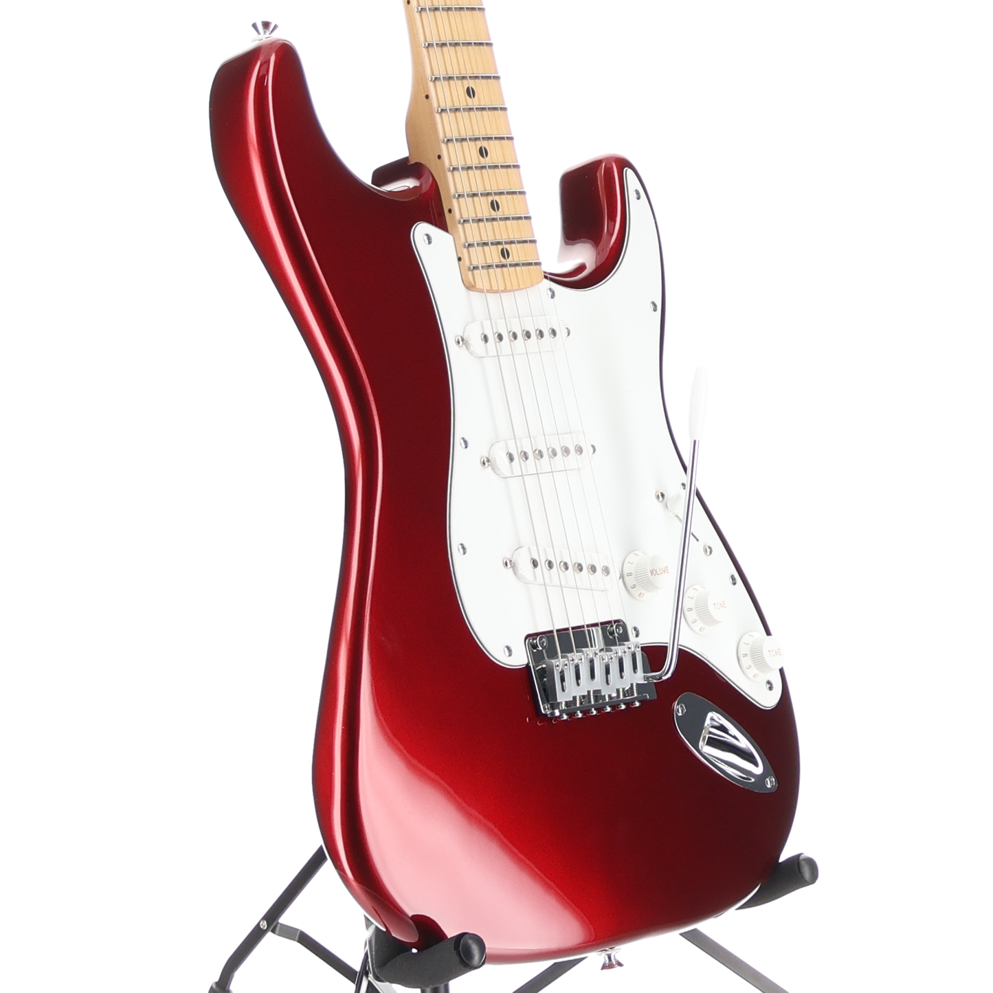 Fender Standard Stratocaster, Maple Fingerboard, Candy Cola, Pro Setup (T9) (03028)