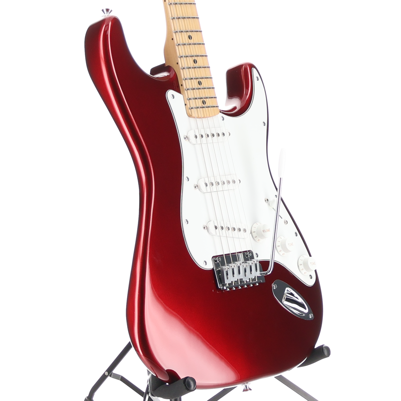 Fender Standard Stratocaster, Maple Fingerboard, Candy Cola, Pro Setup (T9) (03028)