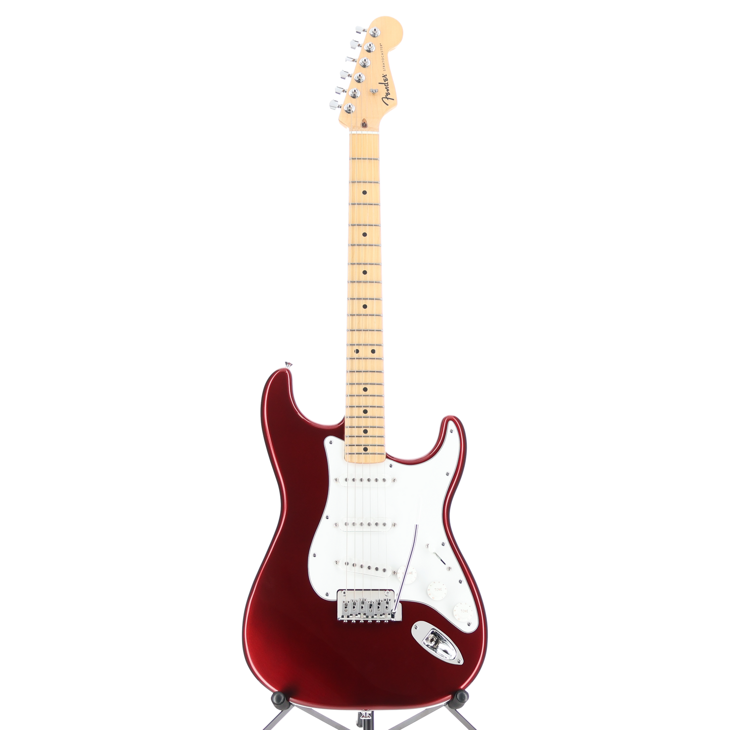 Fender Standard Stratocaster, Maple Fingerboard, Candy Cola, Pro Setup (T9) (03028)