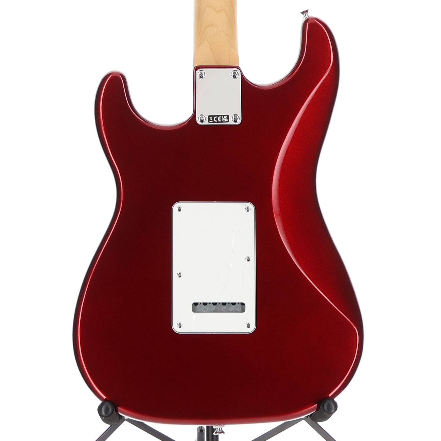 Fender Standard Stratocaster, Maple Fingerboard, White Pickguard, Candy Cola (U1) (00691)