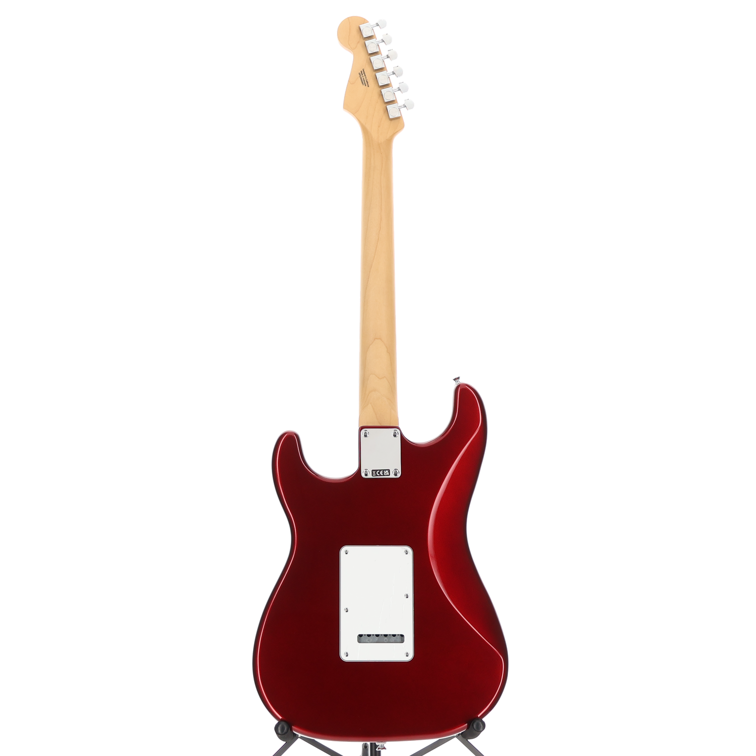 Fender Standard Stratocaster, Maple Fingerboard, White Pickguard, Candy Cola (U1) (00691)