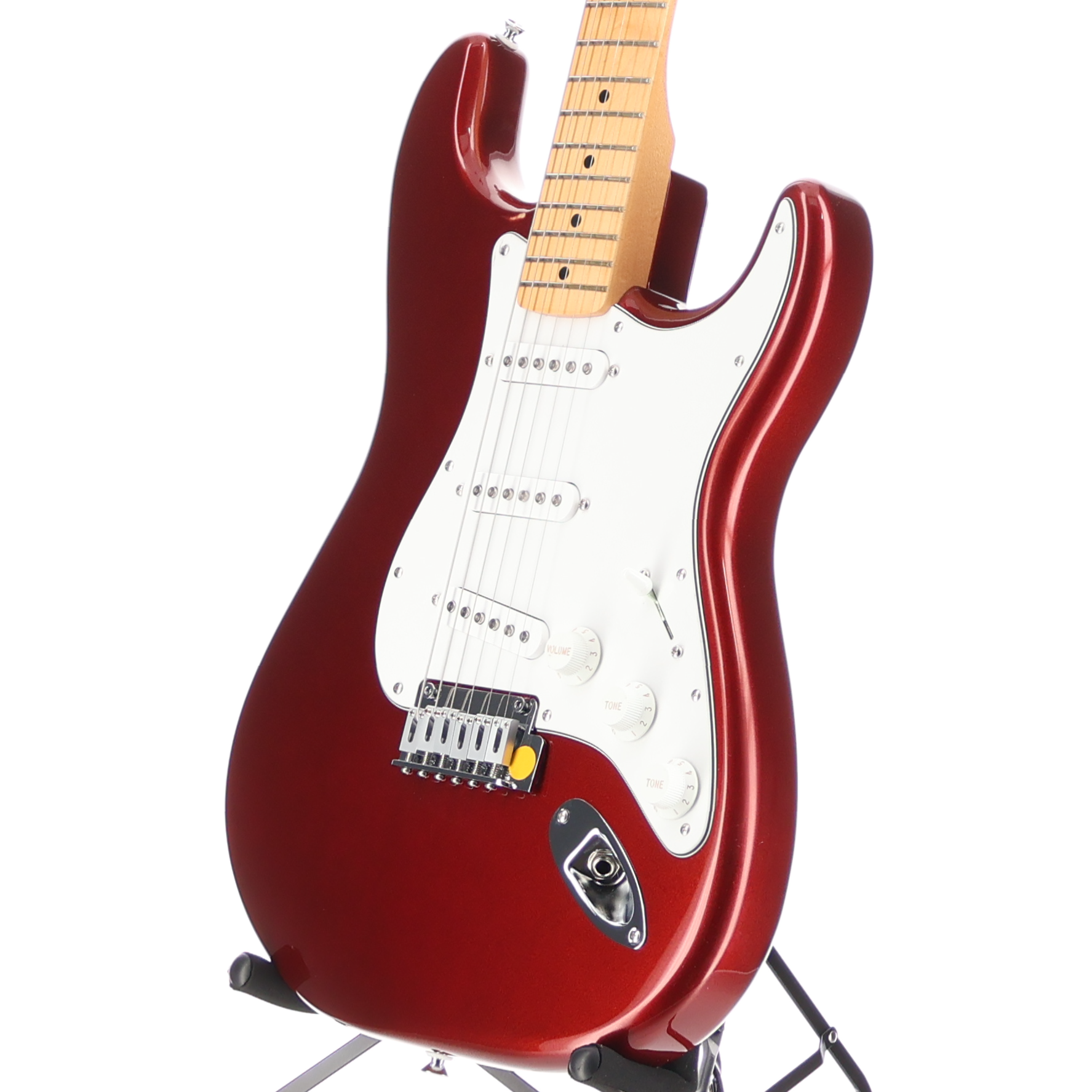 Fender Standard Stratocaster, White Pickguard, Candy Cola, Fully Tested (A10) (05245)
