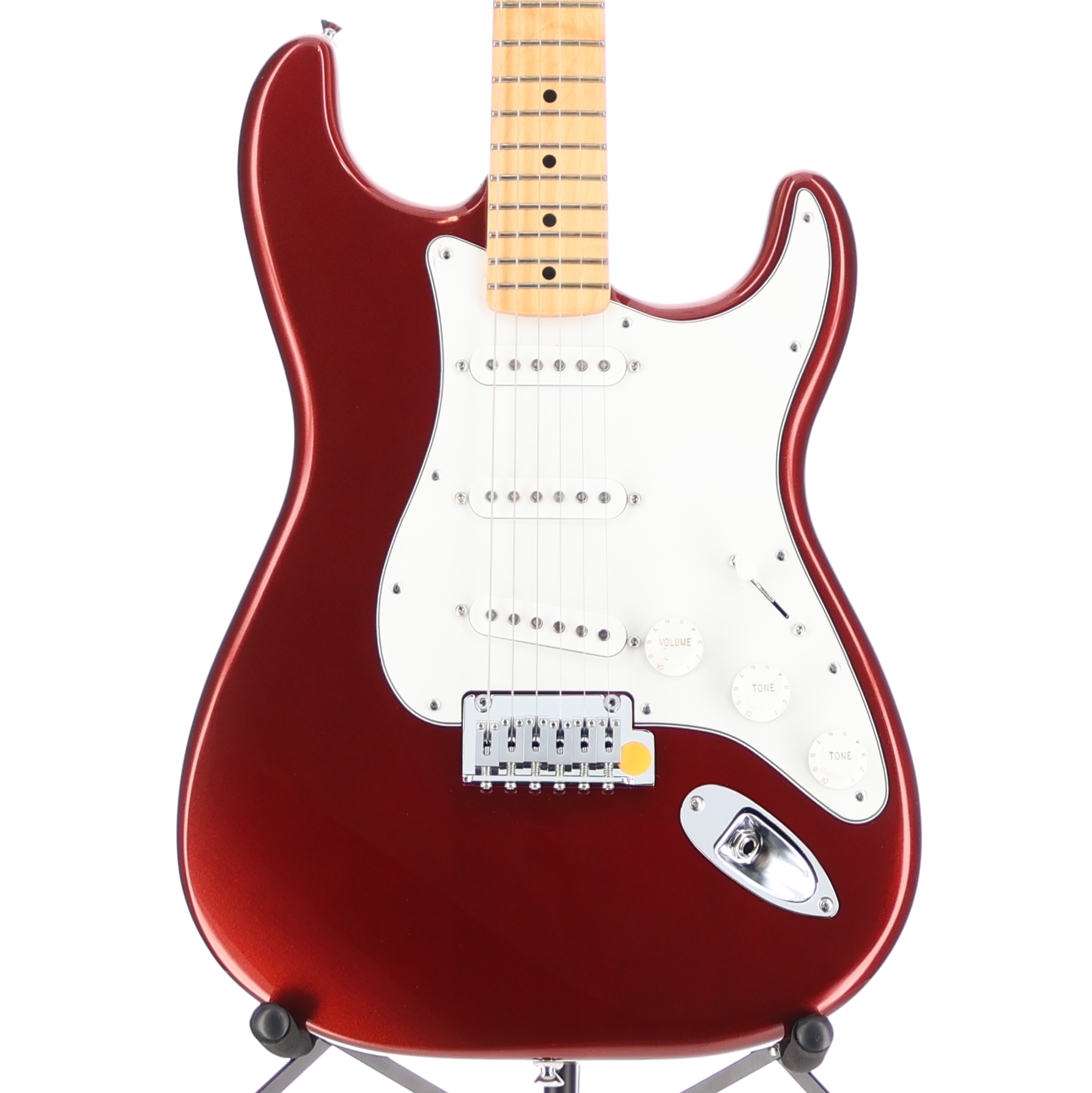 Fender Standard Stratocaster, White Pickguard, Candy Cola, Fully Tested (A10) (05245)
