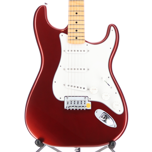 Fender Standard Stratocaster, White Pickguard, Candy Cola, Fully Tested (A10) (05245)