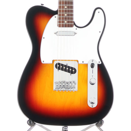 Fender Standard Telecaster, Laurel Fingerboard, White Pickguard, 3-Color Sunburst (SR) (01892)